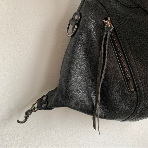 Botkier Black pebble leather hobo satchel bag - Picture 2 of 13
